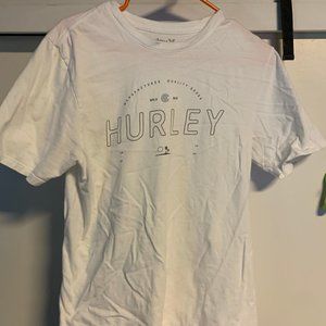 Men's Hurley White Short Sleeve
